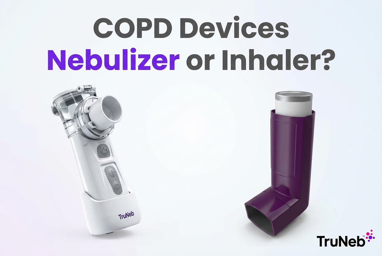 COPD Breathing Devices: Nebulizer or Inhaler?