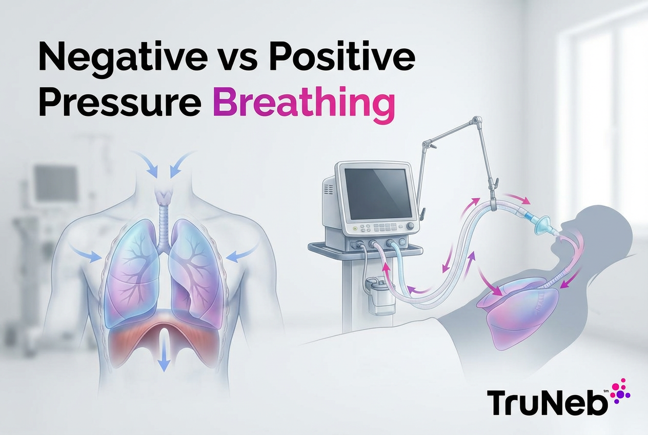 Negative vs Positive Pressure Breathing – Understanding How We Breathe and How Ventilators Work