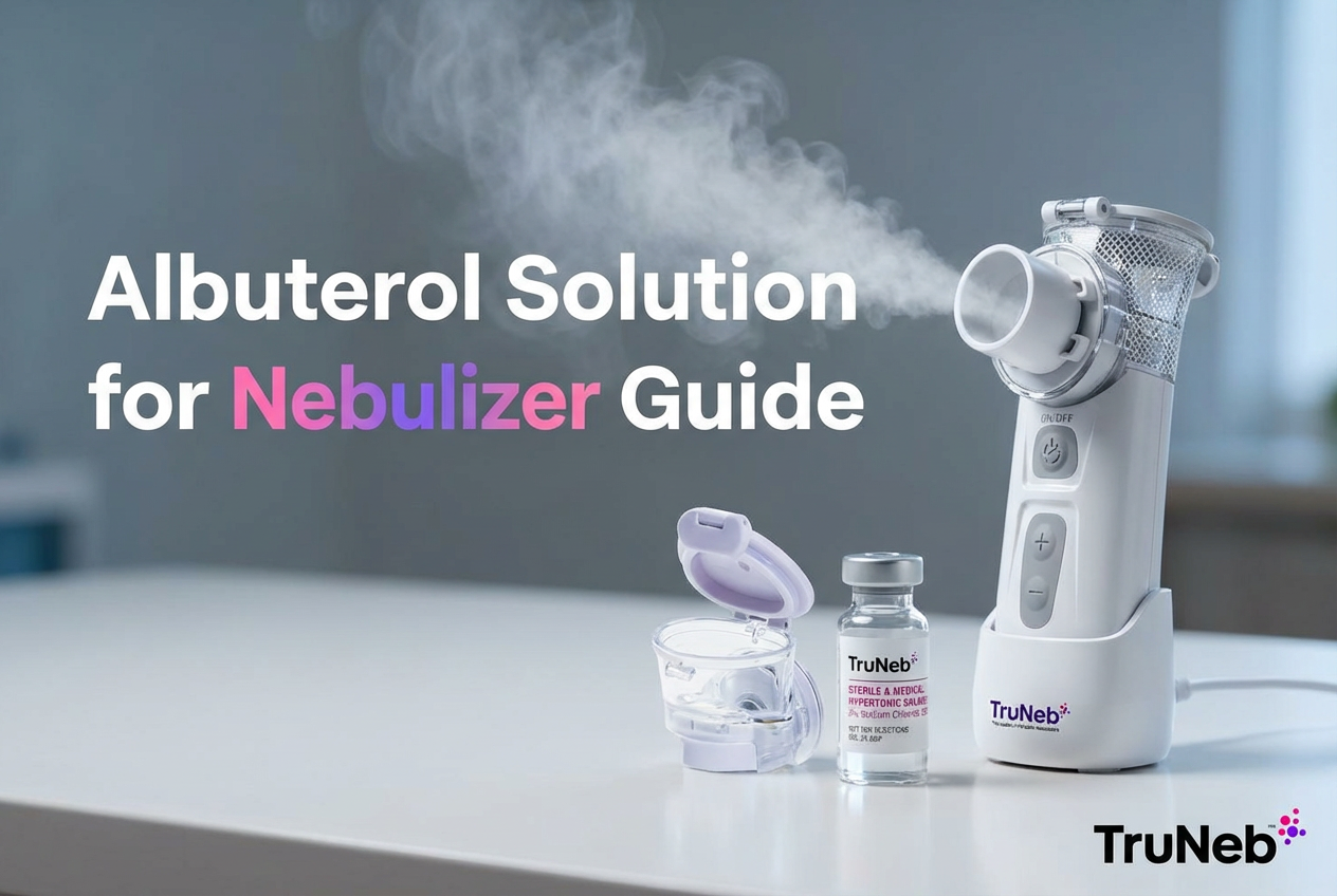 Albuterol solution for nebulizer
