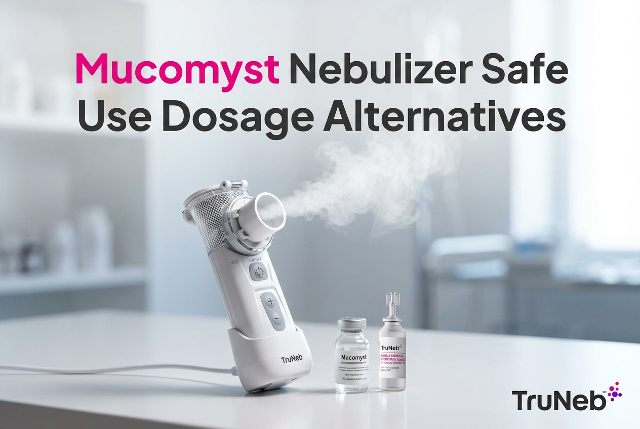 Mucomyst Nebulizer (Acetylcysteine Inhalation) – Safe Use, Dosage, and Alternatives