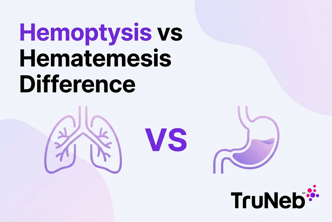 Hemoptysis vs Hematemesis: How to Tell the Difference