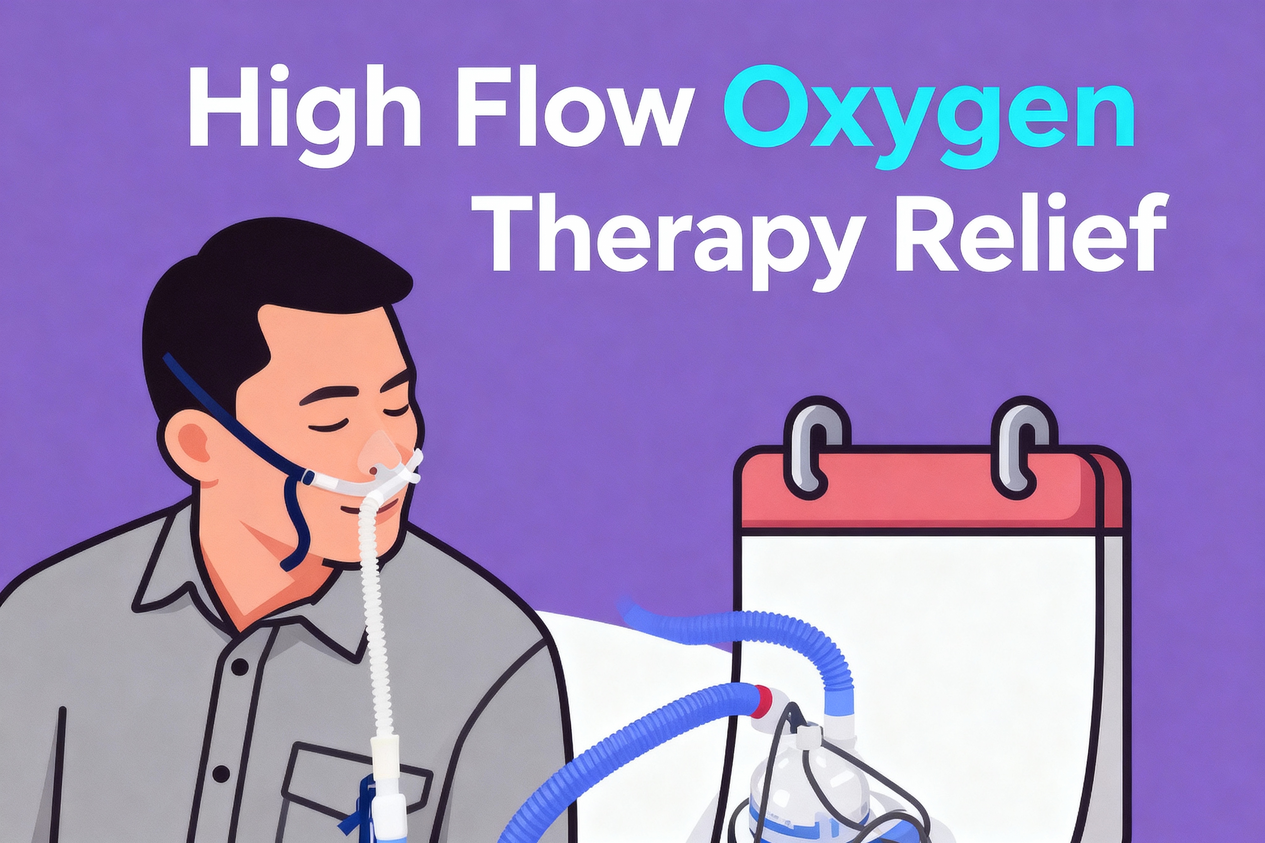 High Flow Oxygen Therapy: How It Helps When Breathing Gets Hard