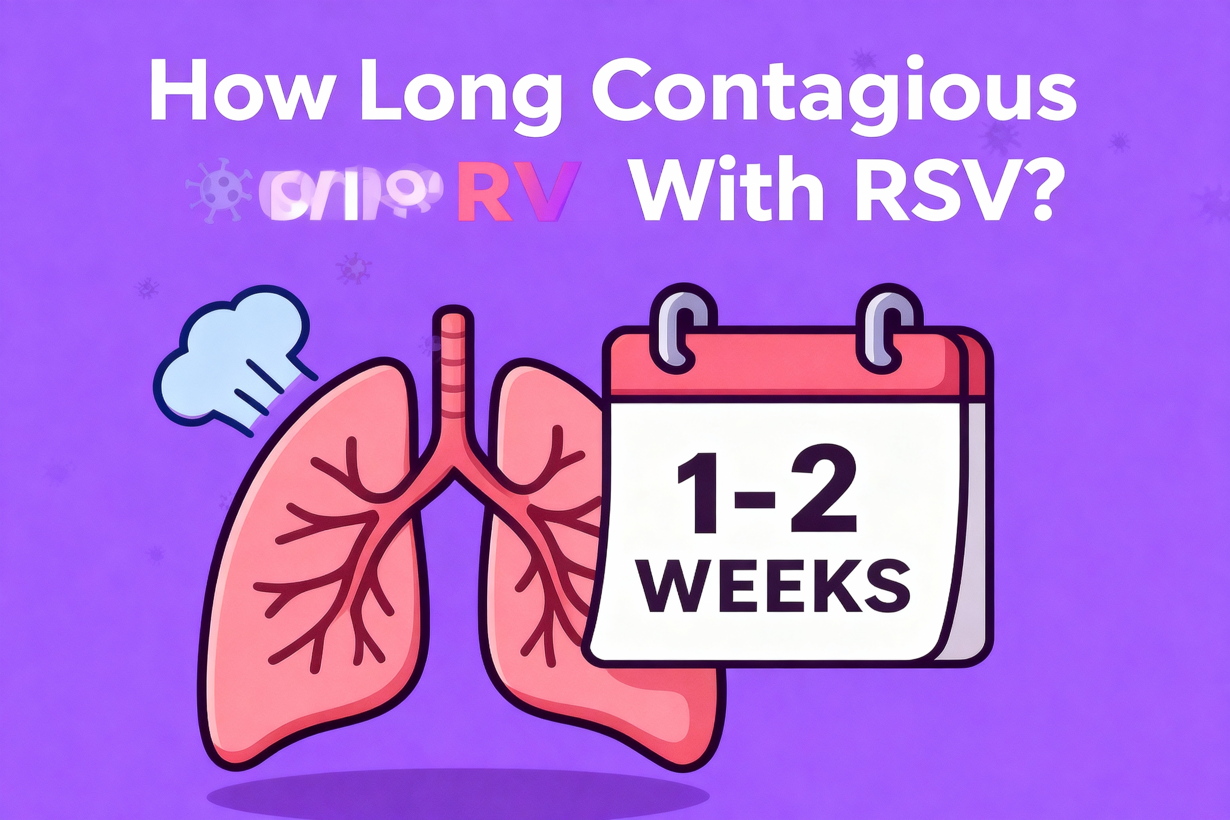 # How Long Are You Contagious With RSV?
