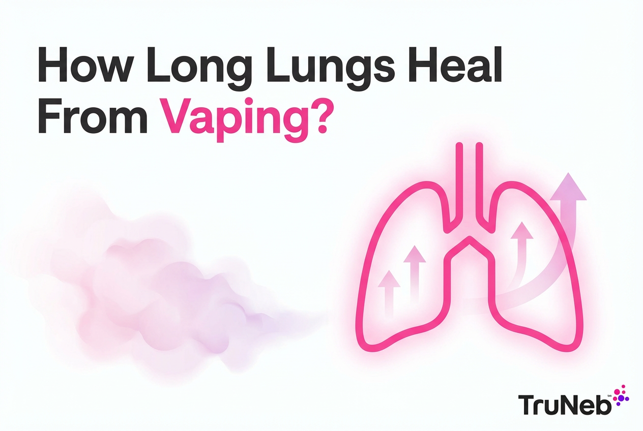 How Long Does It Take for Your Lungs To Heal From Vaping — What Changes First