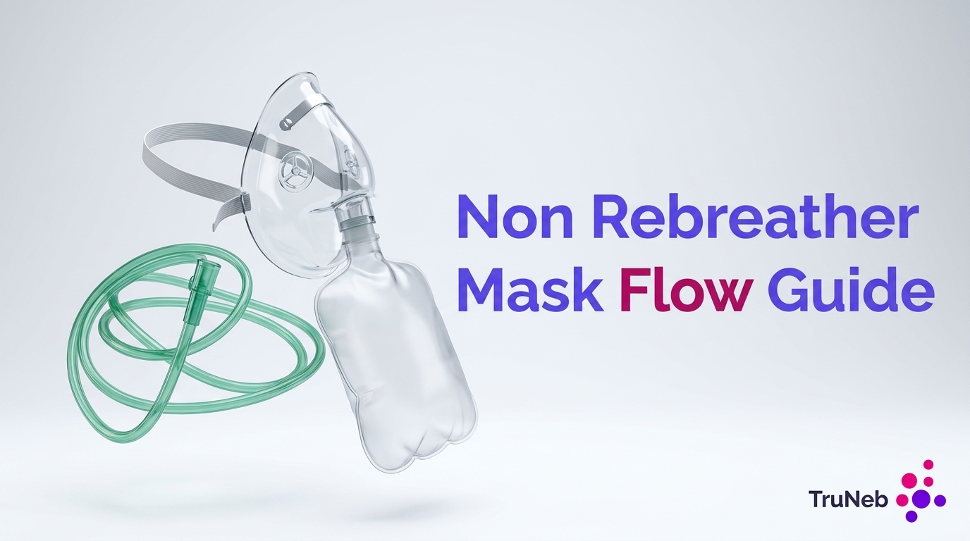 Non Rebreather Mask Flow Rate and FiO2 Guide