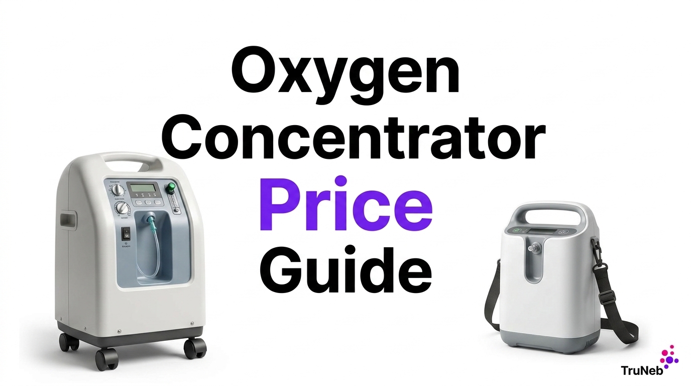 Oxygen Concentrator Price Guide for Home vs Portable