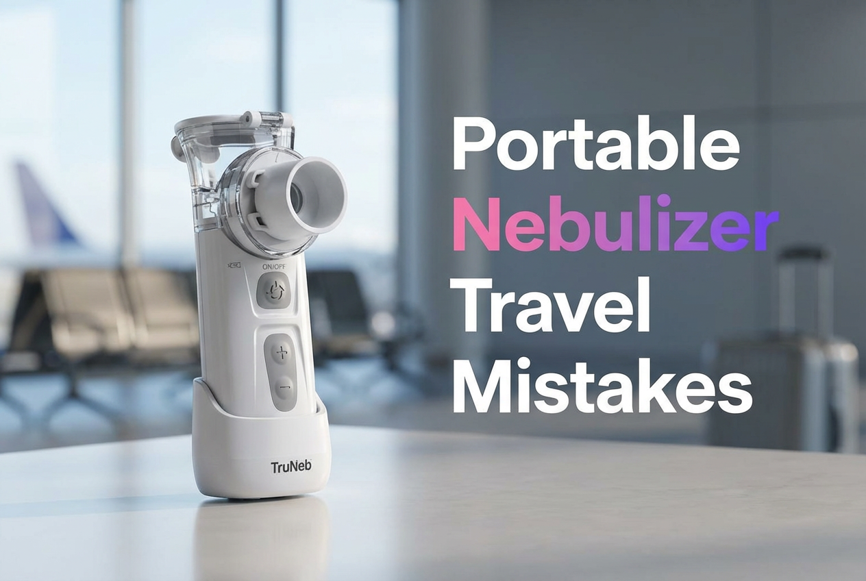 5 Things to Avoid When Travelling With a Portable Nebulizer: What to Do Instead