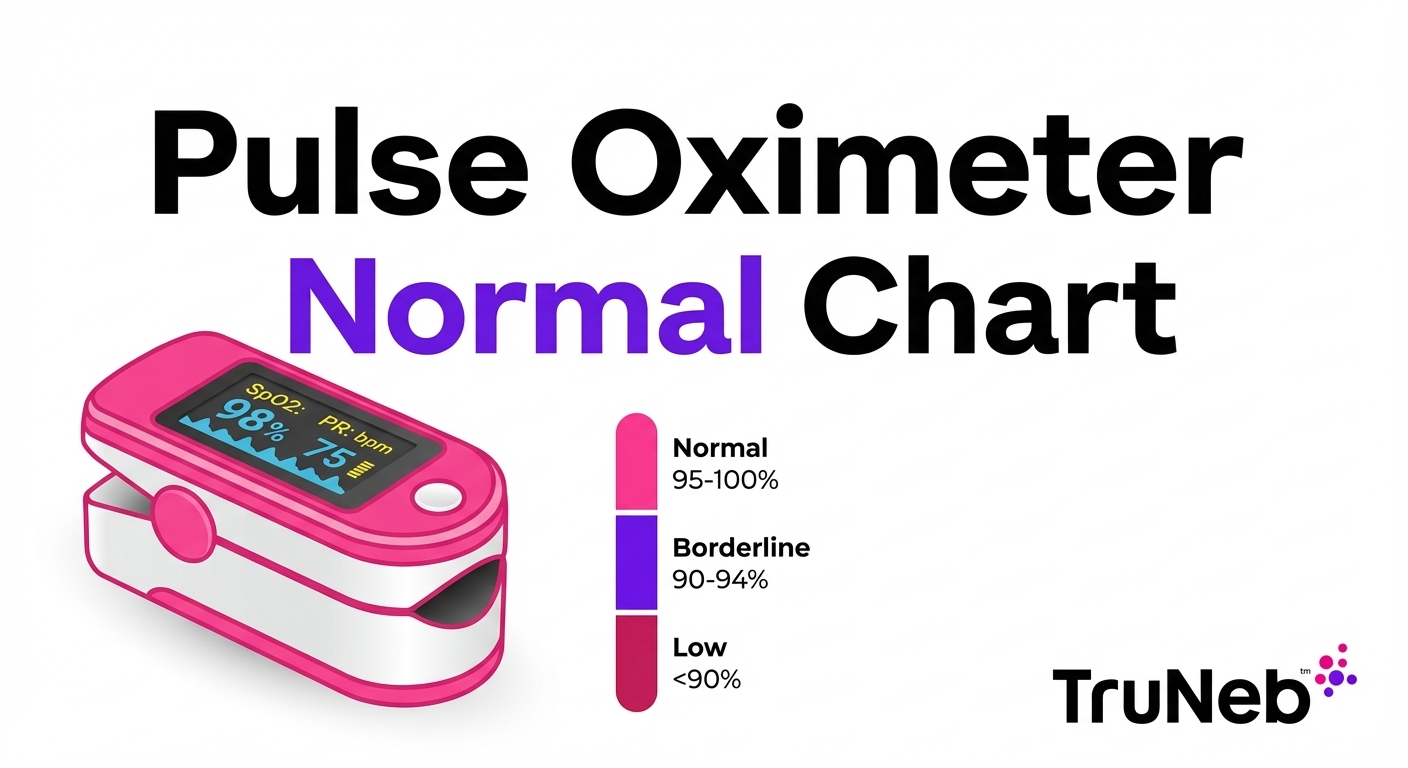Pulse Oximeter Readings Chart: Normal Range Explained