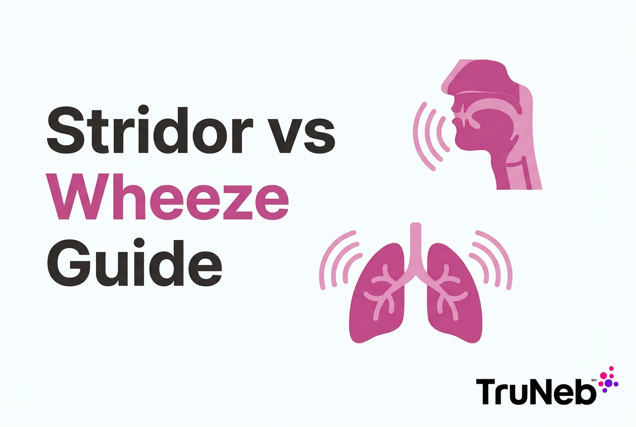 Stridor vs Wheeze: Simple Guide to Noisy Breathing