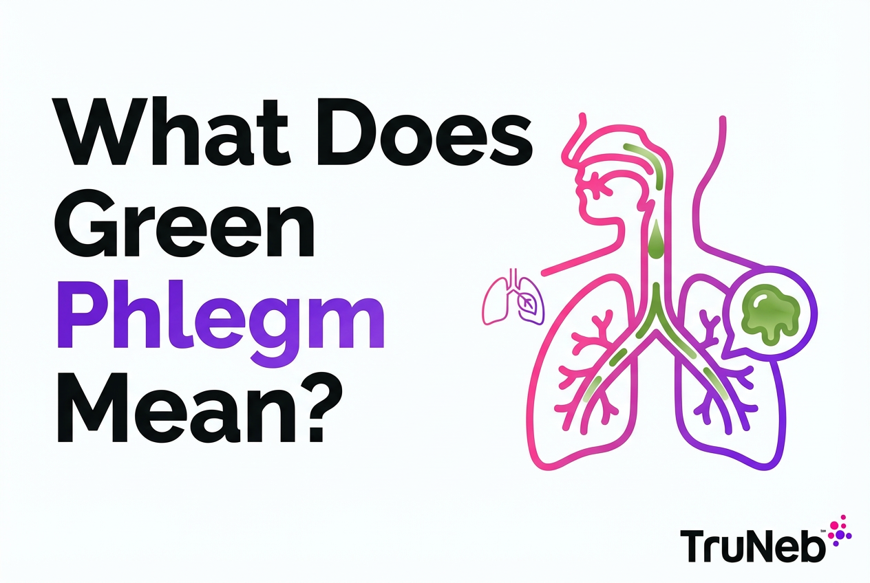 What Does Green Phlegm Mean? When To Worry, When To Wait